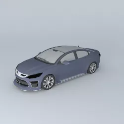 2015 Cobalt Drachma 2.4X Free 3D model