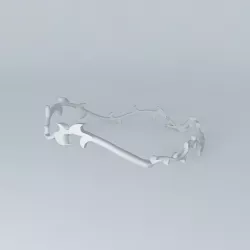 3d thorn crown crown  Thorn Free 3D model