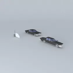 70s car 7 Free 3D model