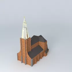 A-akerk Free 3D model