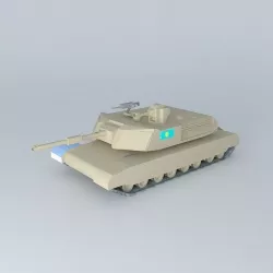 Abrams m1a2 Free 3D model