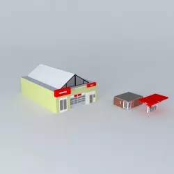 also in the state langestraat a former pumping station on the... Free 3D model