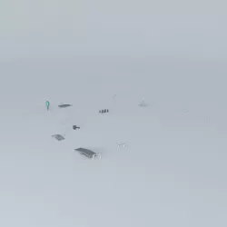 An example track Free 3D model