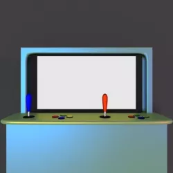 Arcade game  Free 3D model