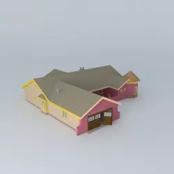 Back to Basics House Free 3D model