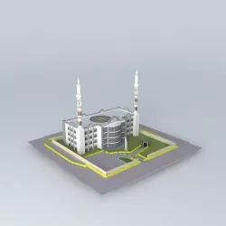 Baghdad Police Station Free 3D model