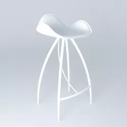 Bar Stool Spider Free 3D model