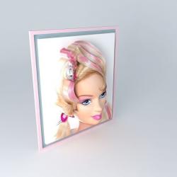 Barbie Comb 3D model