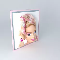 BARBIE 3D Doll Free 3D model