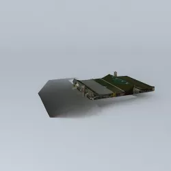 Berck Plage Agora Free 3D model