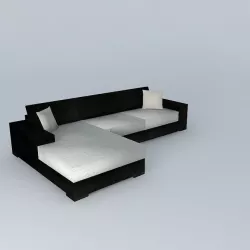 Block Sectional - Decoro 360 Free 3D model