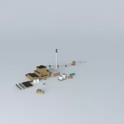 Boardman Coal Fired Power Plant Free 3D model