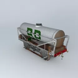 BP TANKER No. 7005 Free 3D model