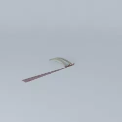 Bridge on Cresent Lake. Free 3D model