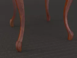 buff chair Free 3D model