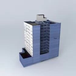 Building Alfar IV Free 3D model