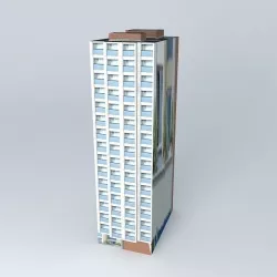 Building in Campinas SP Center Free 3D model