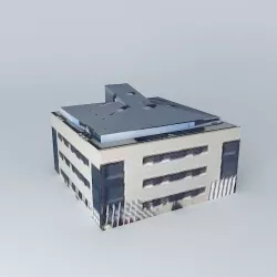 Building on C  Panzares 8 Free 3D model