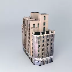 Building the Union Gremial Free 3D model