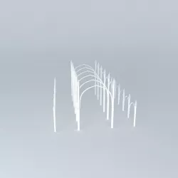 Burning Man Cathedral Free 3D model
