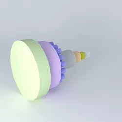 Cable Free 3D model