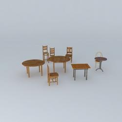 cafe round tables stl 3 d model free download | Page 1 | STLFinder