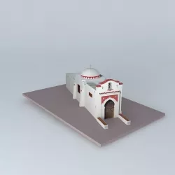 CALVARY CHAPEL IN SANTA POLA version 4 Free 3D model