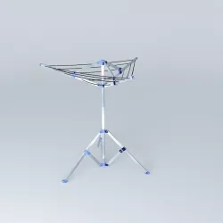 Caravan Rotary Drier Manufactured by TowSure UK Free 3D model