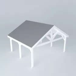 Carport Free 3D model