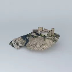 Castillo de San Servando Free 3D model