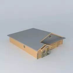Catalina- Model House roof Free 3D model
