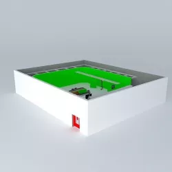 CITV TV Global Edmonton HD Hybrid Set Free 3D model