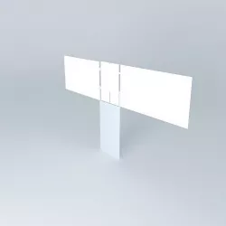 Deck 2x8 main support beam Free 3D model