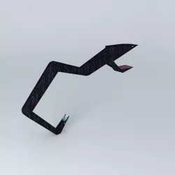deep sea gulper eel Free 3D model