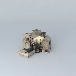 Diamond House Free 3D model