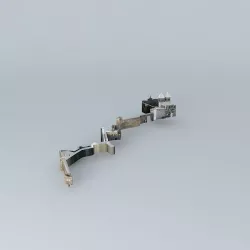 Door hinge and Puerta de Alfonso VI Free 3D model