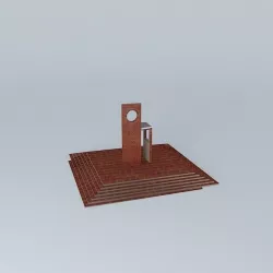 DUET Saheed Minar Free 3D model