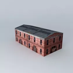 Eco Rail Building No 1 Dummy! Old Steam Days Free 3D model