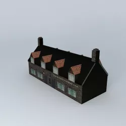 Eco Rail Pub No 1 Dummy! Old Steam Days Free 3D model