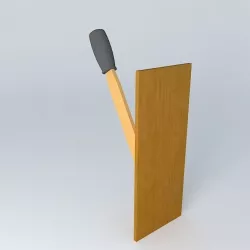 Electric Knife Switch old style switch Free 3D model