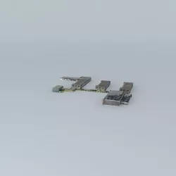 Elementary School of Dana and Emil Zatopek Trinec Free 3D model