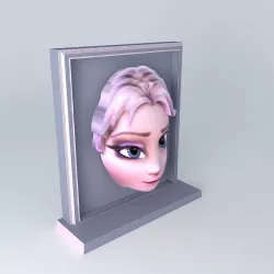 ELSA 3D  Sculpture Free 3D model