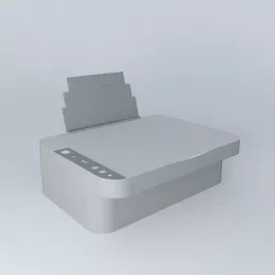 Epson Printer Scanner CX3700 Free 3D model