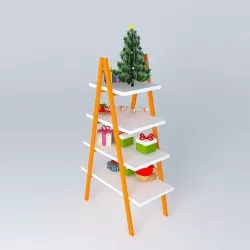 escada  decoration 02 Free 3D model