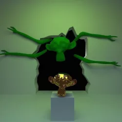 evil concept Free 3D model
