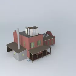 Factory Free 3D model