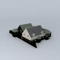 Farmhouse Complex Free 3D model