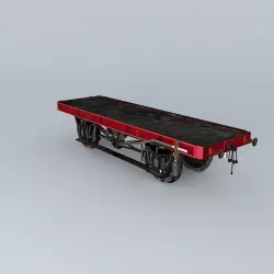 FLAT BED TEMPLATE Free 3D model
