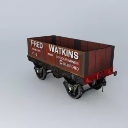 FRED WATKINS Iron Ore Wagon Free 3D model