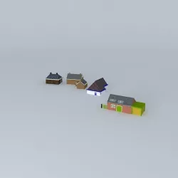 groeneveld and temple in the langestraat Free 3D model